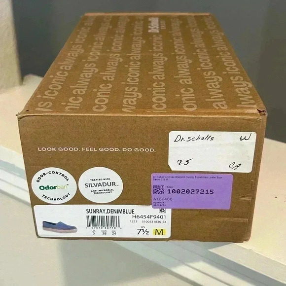 Dr. Scholl's Shoes Womens Sunray Padded Insole Espadrilles Blue Shoes Size 7.5 - Picture 10 of 10